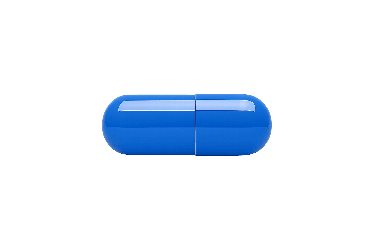 Blue size 00 capsule
