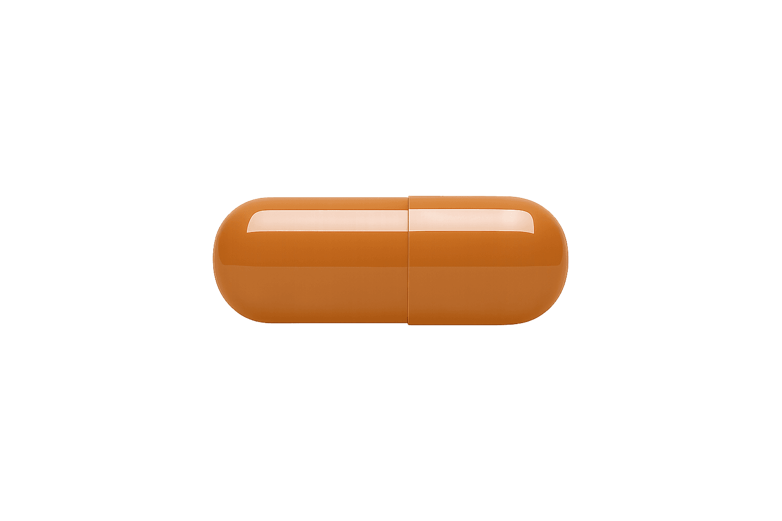 Caramel size 00 capsule