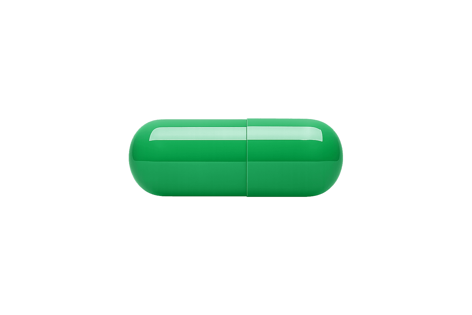 Green size 00 capsule