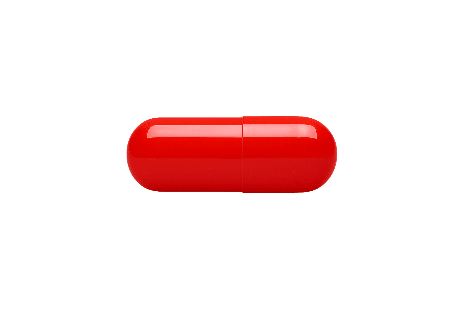 Red size 00 capsule