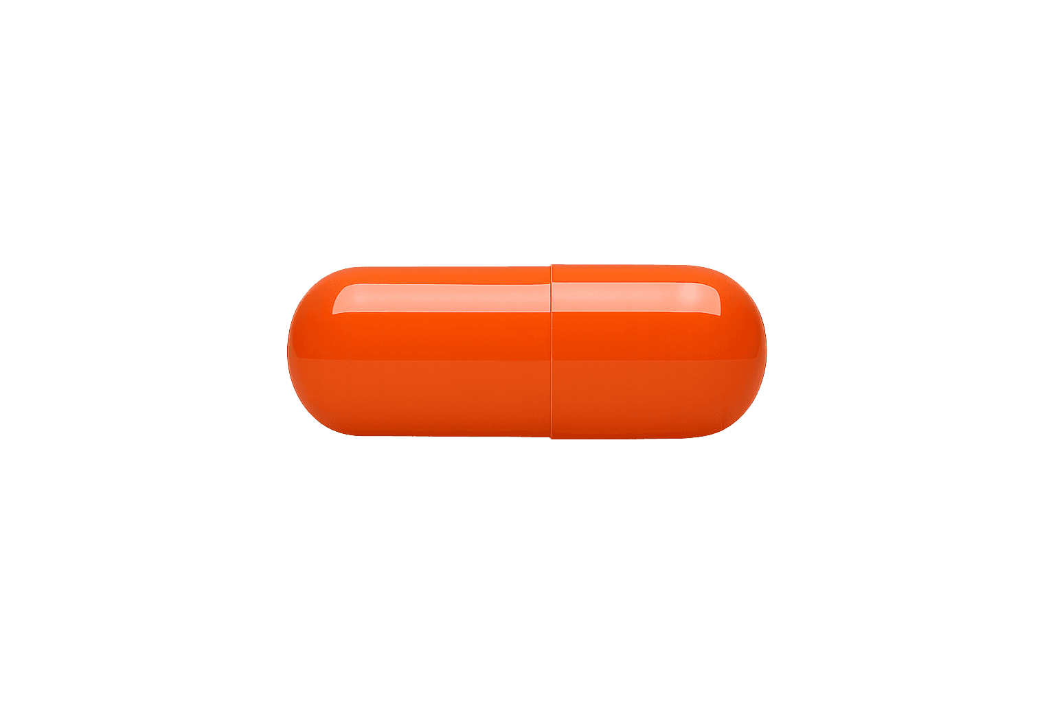 Swedish orange size 00 capsule