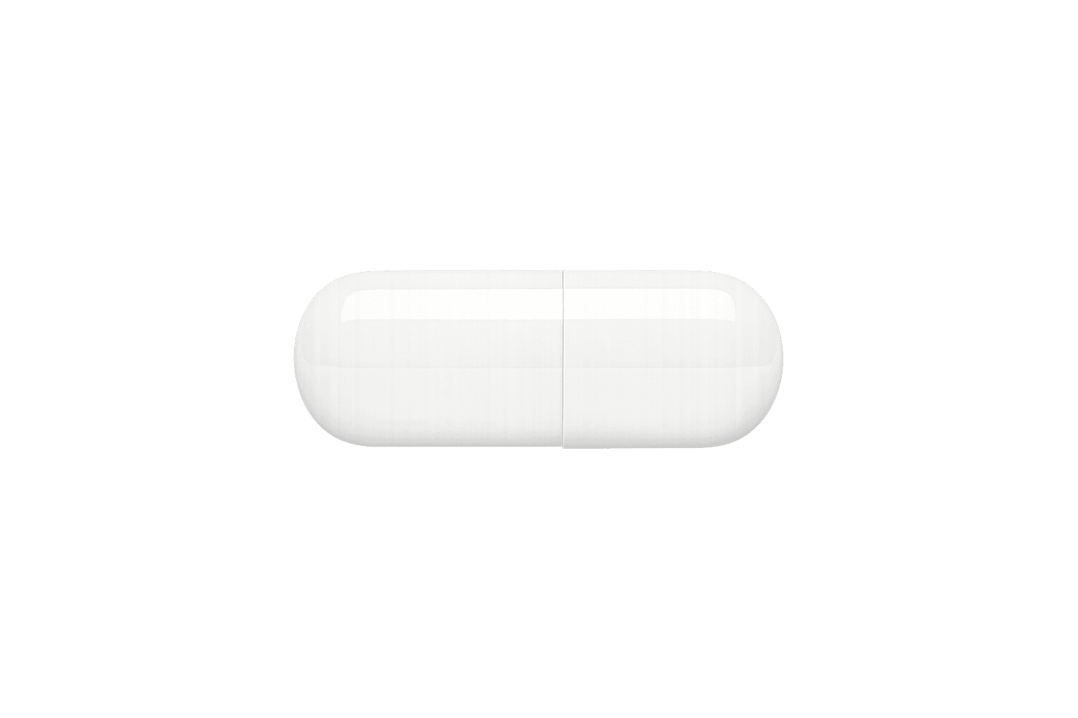 White size 00 capsule