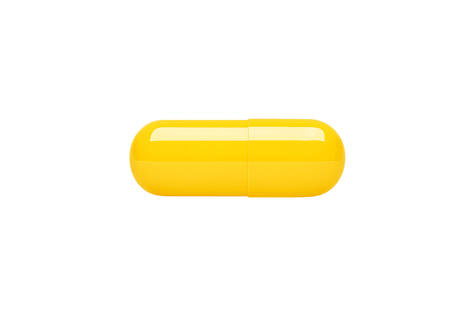 Yellow size 00 capsule